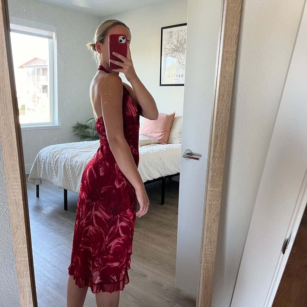 La Belle Vintage Floral y2k Dress